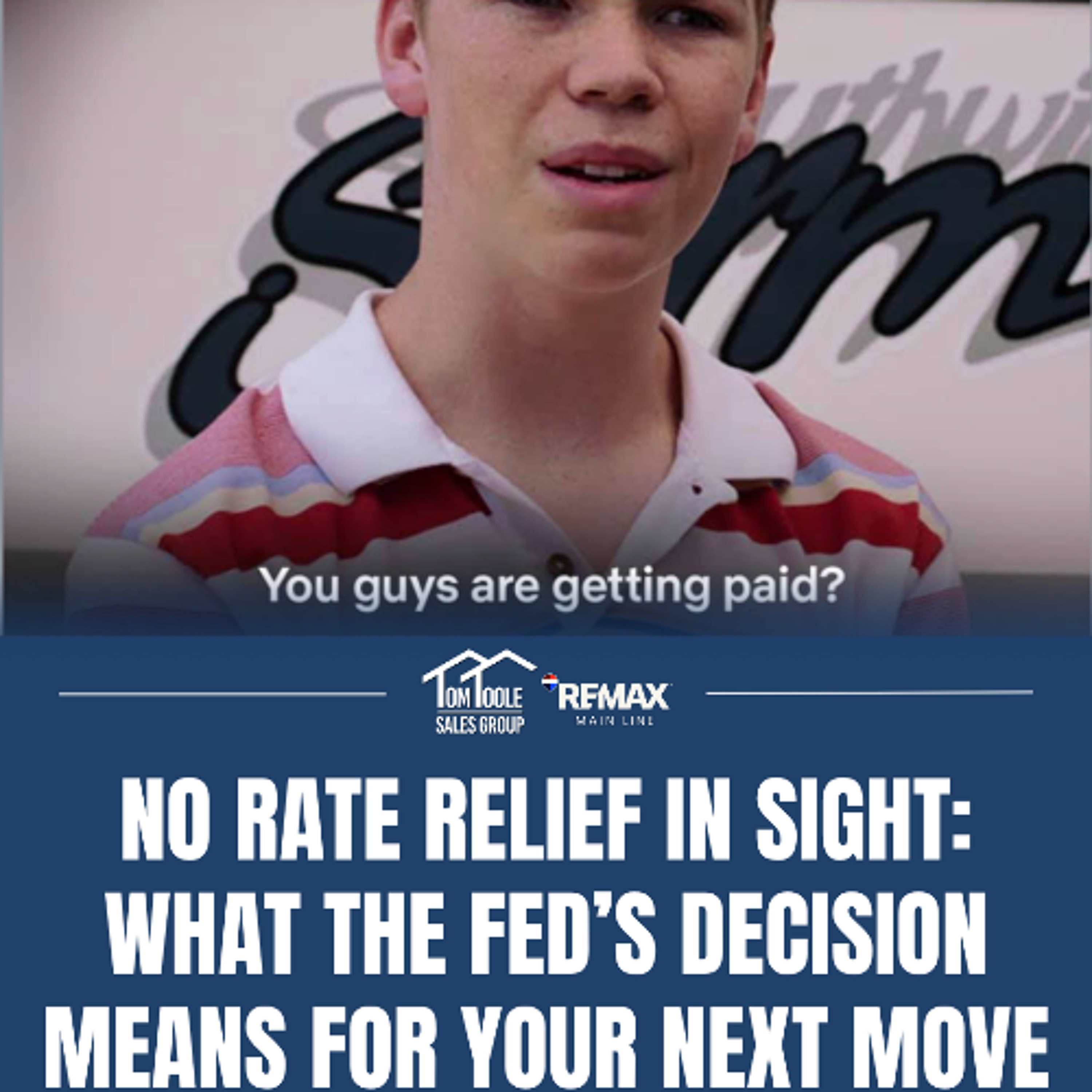 Fed Signals No Rate Cuts—What It Means for Buyers & Sellers | Tom's Take 478The Fed just met—and the message is clear: don’t expect rate cuts anytime soon.  In this episode of Tom’s Take, we break down what the latest Federal Reserve meeting means for hom episode artwork
