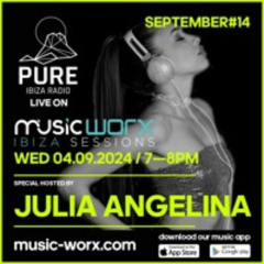 JULIA ANGELINA - MUSIC WORX RADIO SHOW - RECORDED LIVE PRESENTED