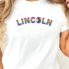 Lincoln Pride Curved Logo Shirt