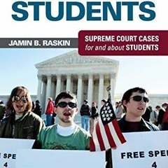Download Book [PDF] We the Students: Supreme Court Cases for and about Students