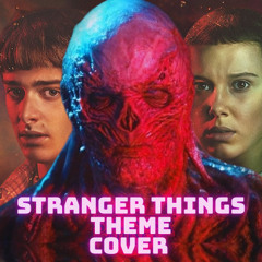 Stranger Things Main Theme | Synthwave Cover Mix with lyrics