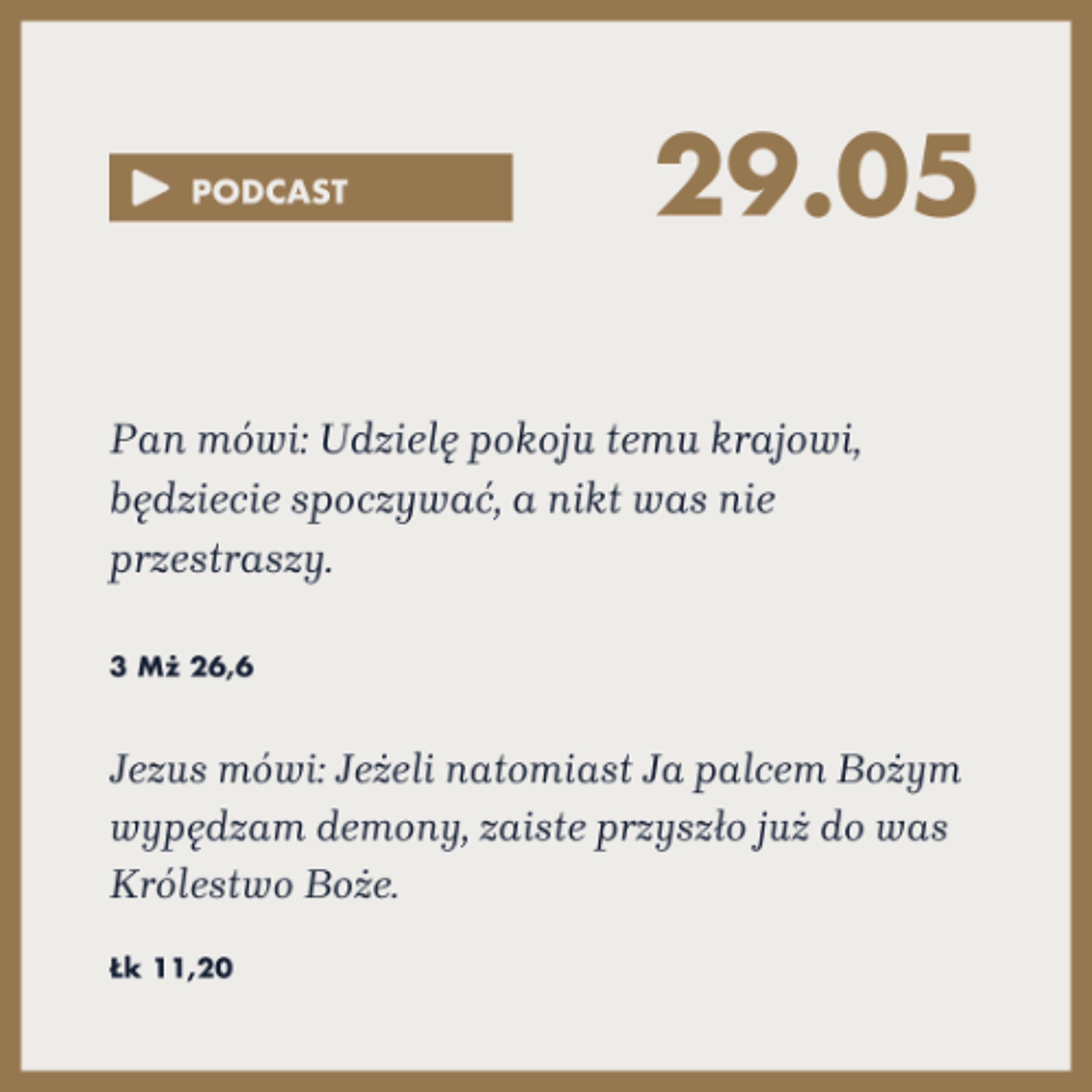 Poranek ze Słowem na 29 maja 2025 episode artwork