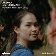 Oneman with Fliss Mayo - 15 November 2022