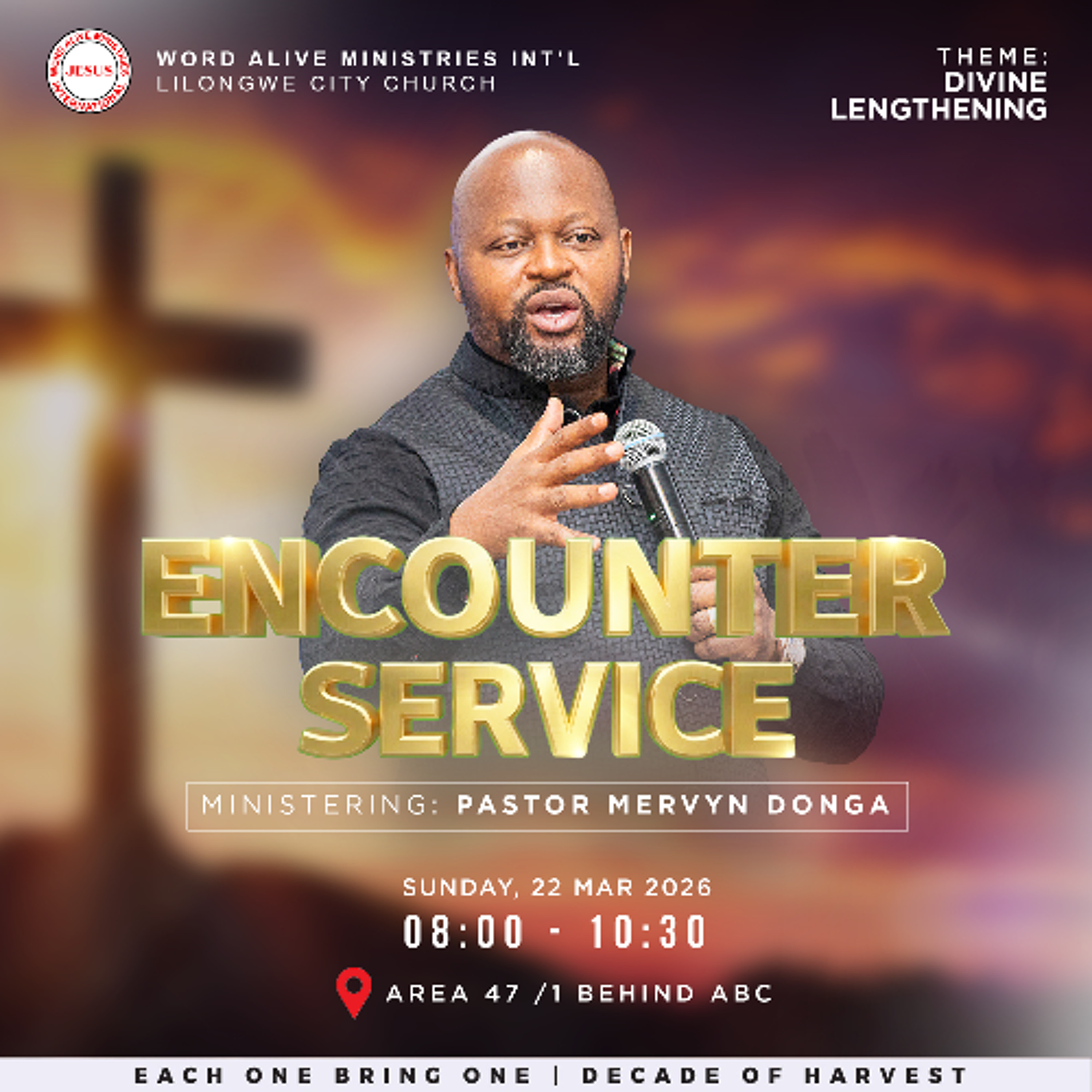 Encounter Service Rev Mervyn Donga