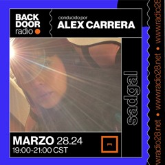 Backdoor Radio c/ Alex Carrera + sadgal @Radio28 (28 De Marzo, 2024)
