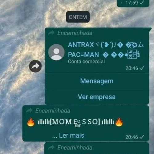 doper travou meu zap