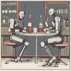 Robots Hang Out On Saturdays
