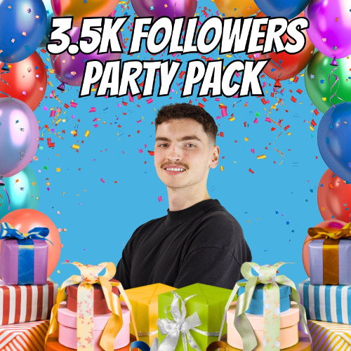 3.5k Followers Party Pack (MATTIX)