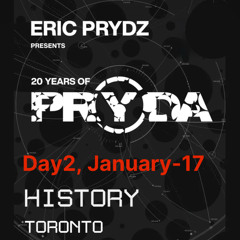 Eric Prydz Live 2025-01-17 at History, Toronto 20 Years Of Pryda