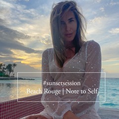 #sunsetsession Beach Rouge Maldives | Note to Self