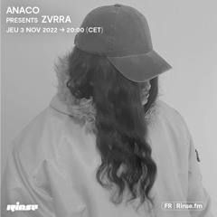 Anaco presents Zvrra - 03 Novembre 2022