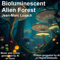 Bioluminescent Alien Forest