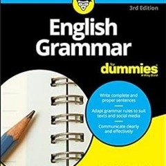 English Grammar For Dummies (For Dummies (Lifestyle)) BY Geraldine Woods (Author) *Online% Full Book