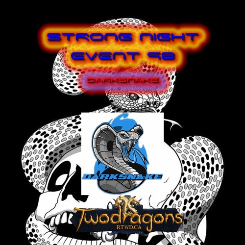 Darksnake Special Live Techno "Strong Night Event 98" Radio TwoDragons 10.9.2023