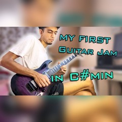 First guitar jam in C#/Db min