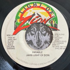 Parable - Jahsi-Light Of Zion