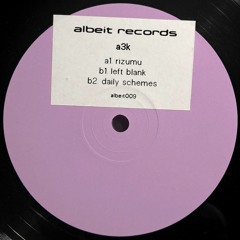 Premiere : a3k - Daily Schemes (ALBEIT009)