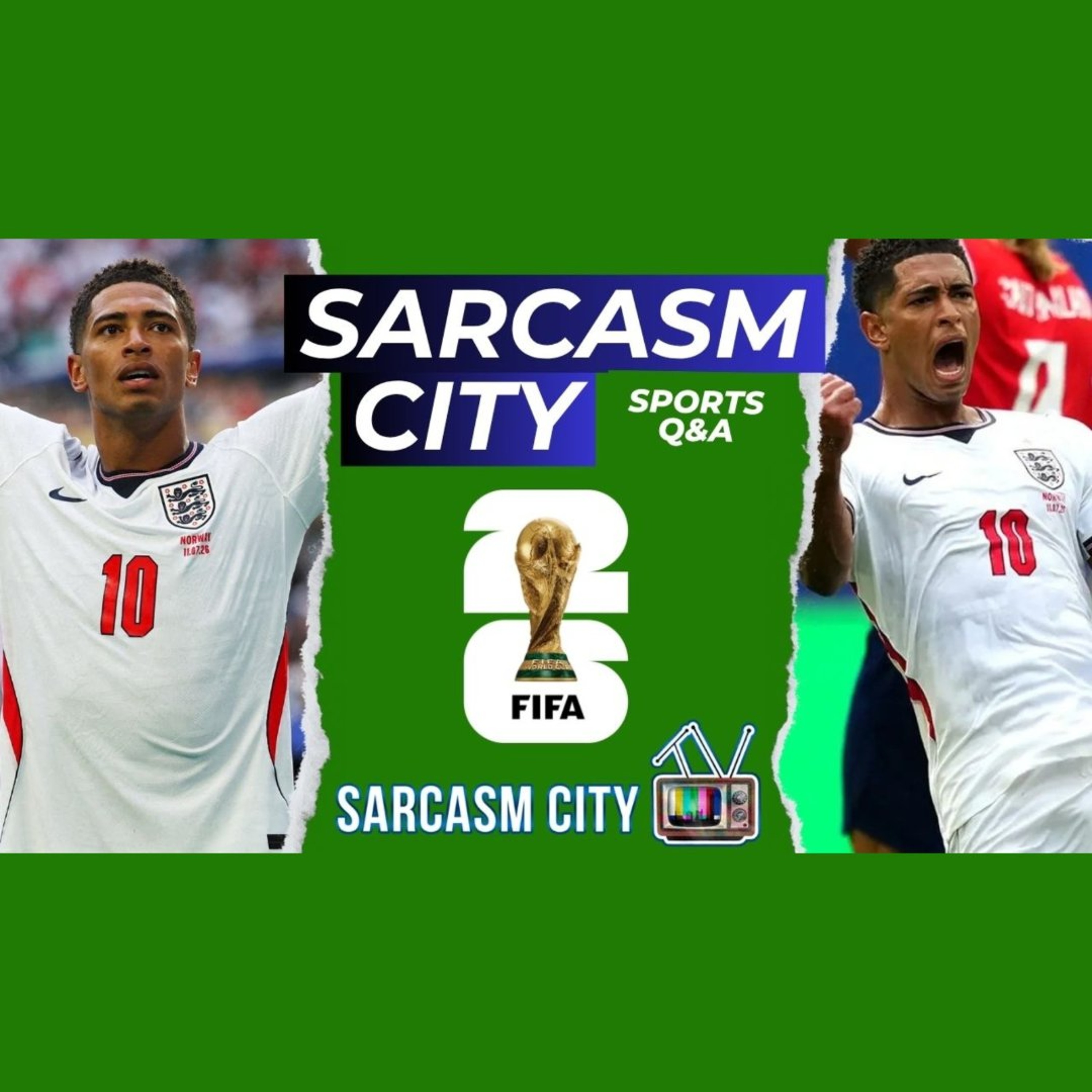JUDE BELLINGHAM DOUBLE SENDS ENGLAND TO WORLD CUP SEMI FINAL!! IS IT COMING HOME? episode artwork
