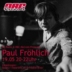 Paul Fröhlich - Freitag ist Studiotag! - 19.05.2023 @ OBC-Records