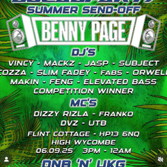 LOCAL PARTY SUMMER SEND OFF COMPETITION ENTRY