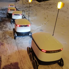 Delivery Robots came just like that