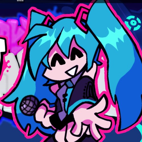 Friday Night Funkin' + Hatsune Miku Music Aishite, Aishite, Aishite