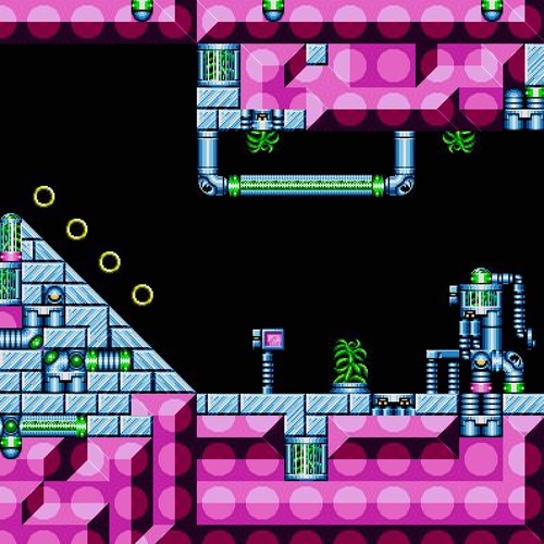 Sonic CD - Tidal Tempest Zone Good Future (Genesis Version)