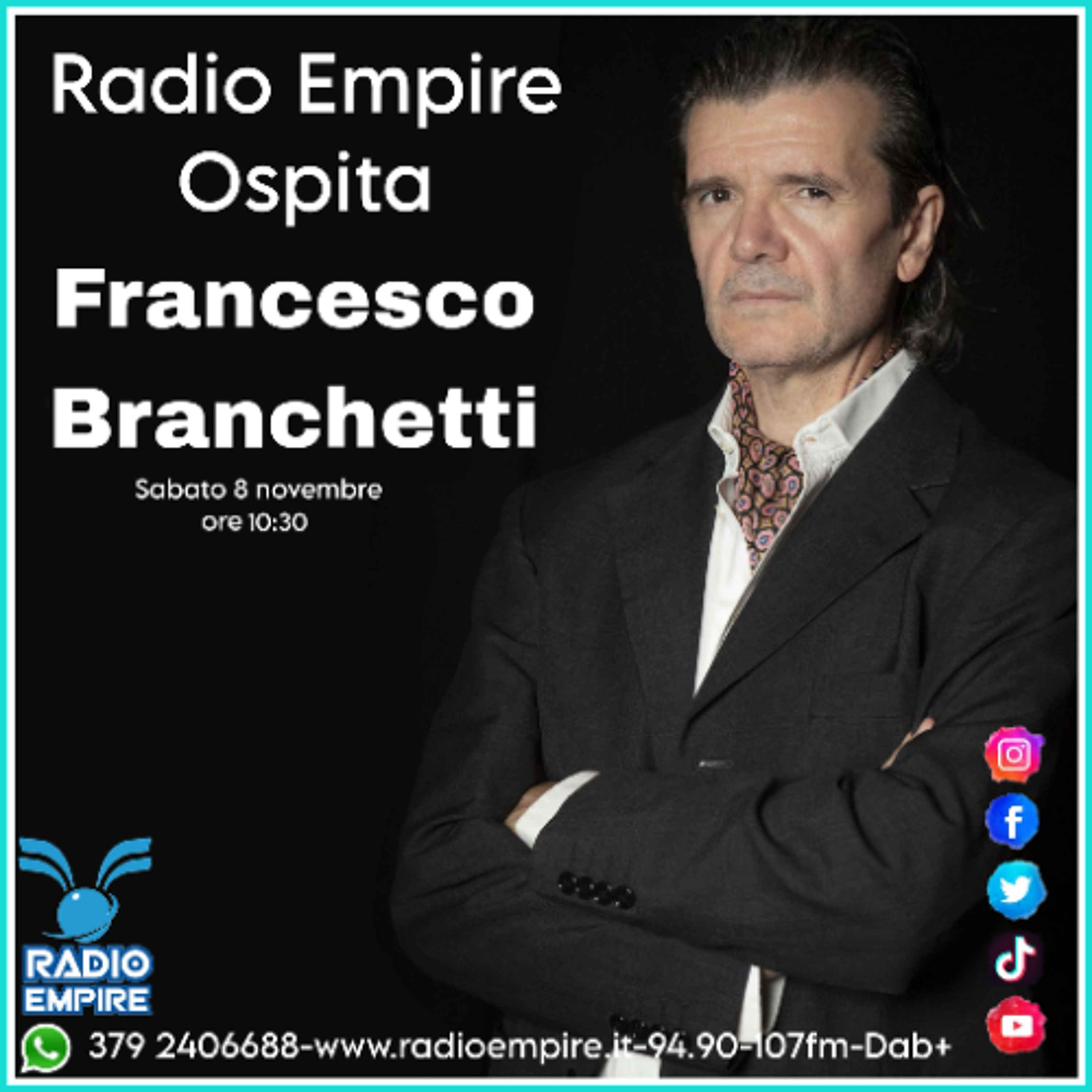 Radio Empire Ospita Francesco Branchetti 8 novembre 2025 episode artwork
