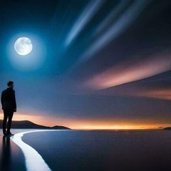 My love was like the moon, so beautiful.
