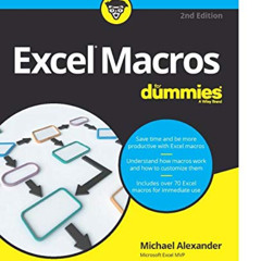 [VIEW] EPUB 📕 Excel Macros For Dummies, 2nd Edition (For Dummies (Computer/Tech)) by