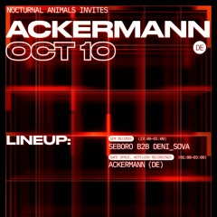 NA Invites_001: Ackermann at Tengu_101025