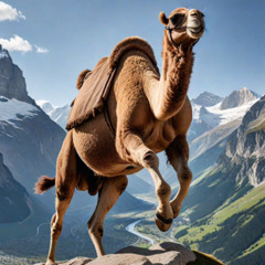 Camels in the Alps