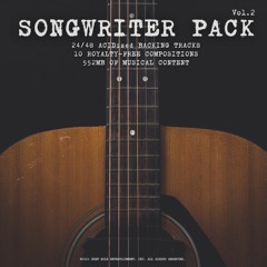Songwriter Pack Vol 2 Folk Trio