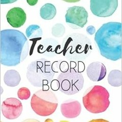 [View] EBOOK 💘 Teacher Record Book Schoolgirl Style: Large Print Grade Record Book,