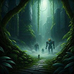 Mech in the jungle