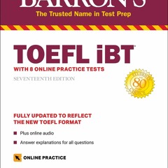 Download PDF TOEFL IBT With 8 Online Practice Tests (Barron's Test Prep) Free