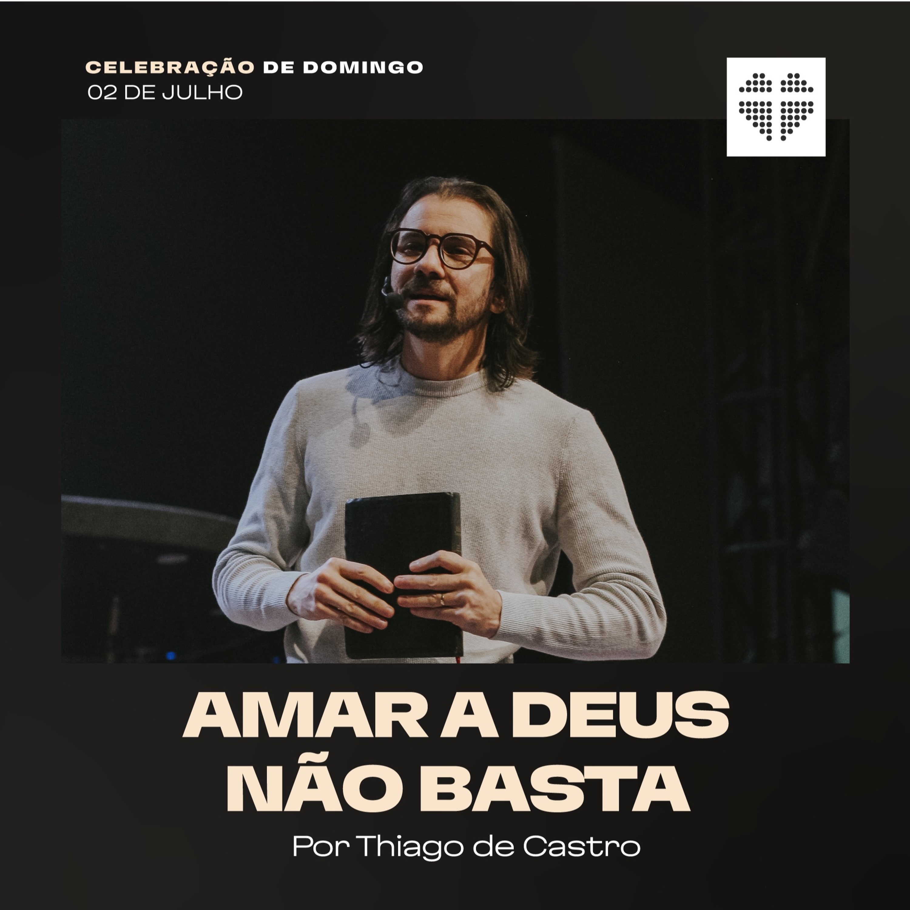 Amar a Deus Não Basta | Igreja Por Amor | Thiago Castro | 02 de Julho de 2023 episode artwork
