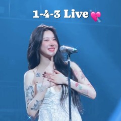 yerin baek 1-4-3 live