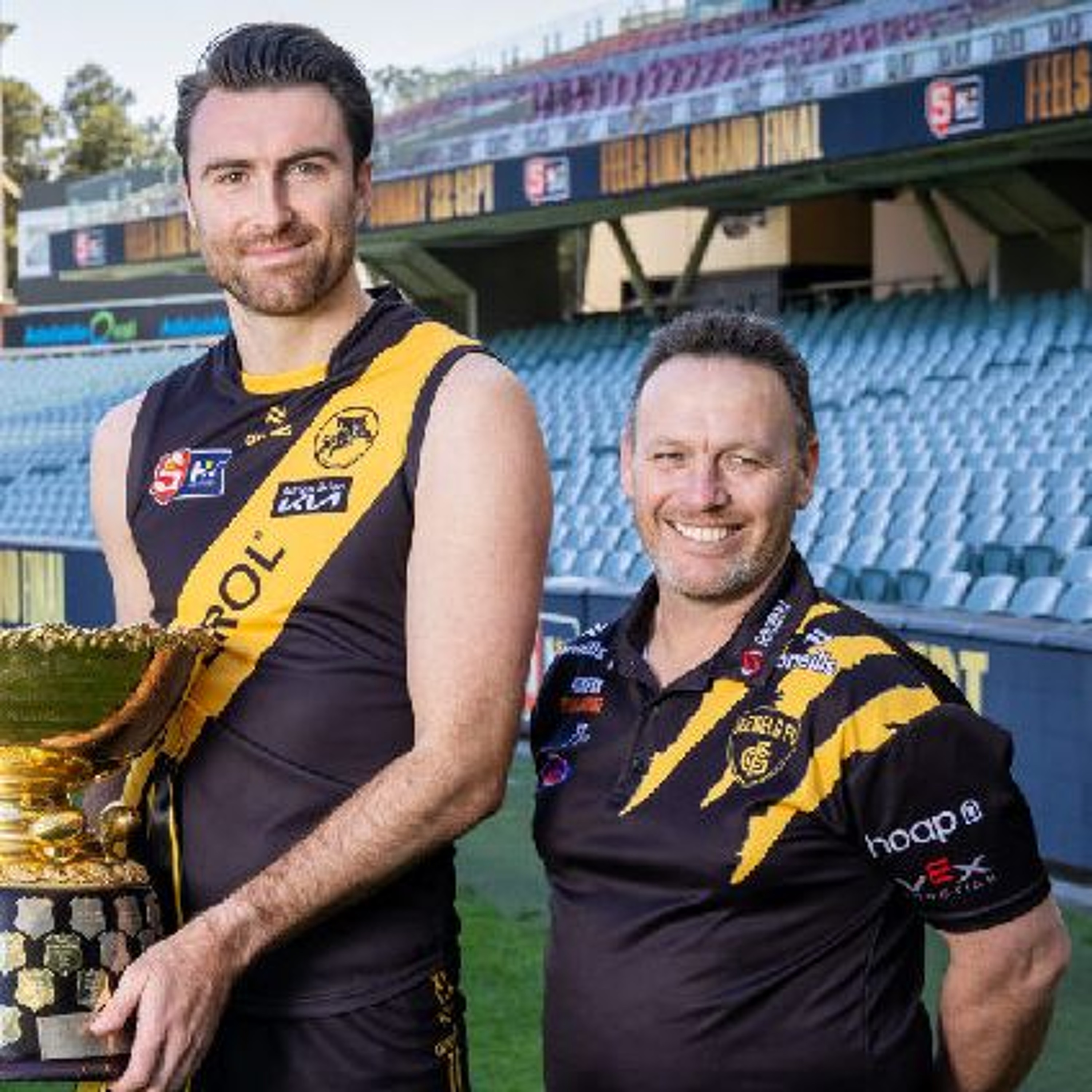 Glenelg coach Darren Reeves & captain Liam McBean preview 2024 SANFL Grand Final episode artwork