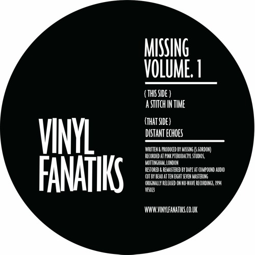Missing - 'A Stitch In Time' - VFS023 - 192mp3 clip