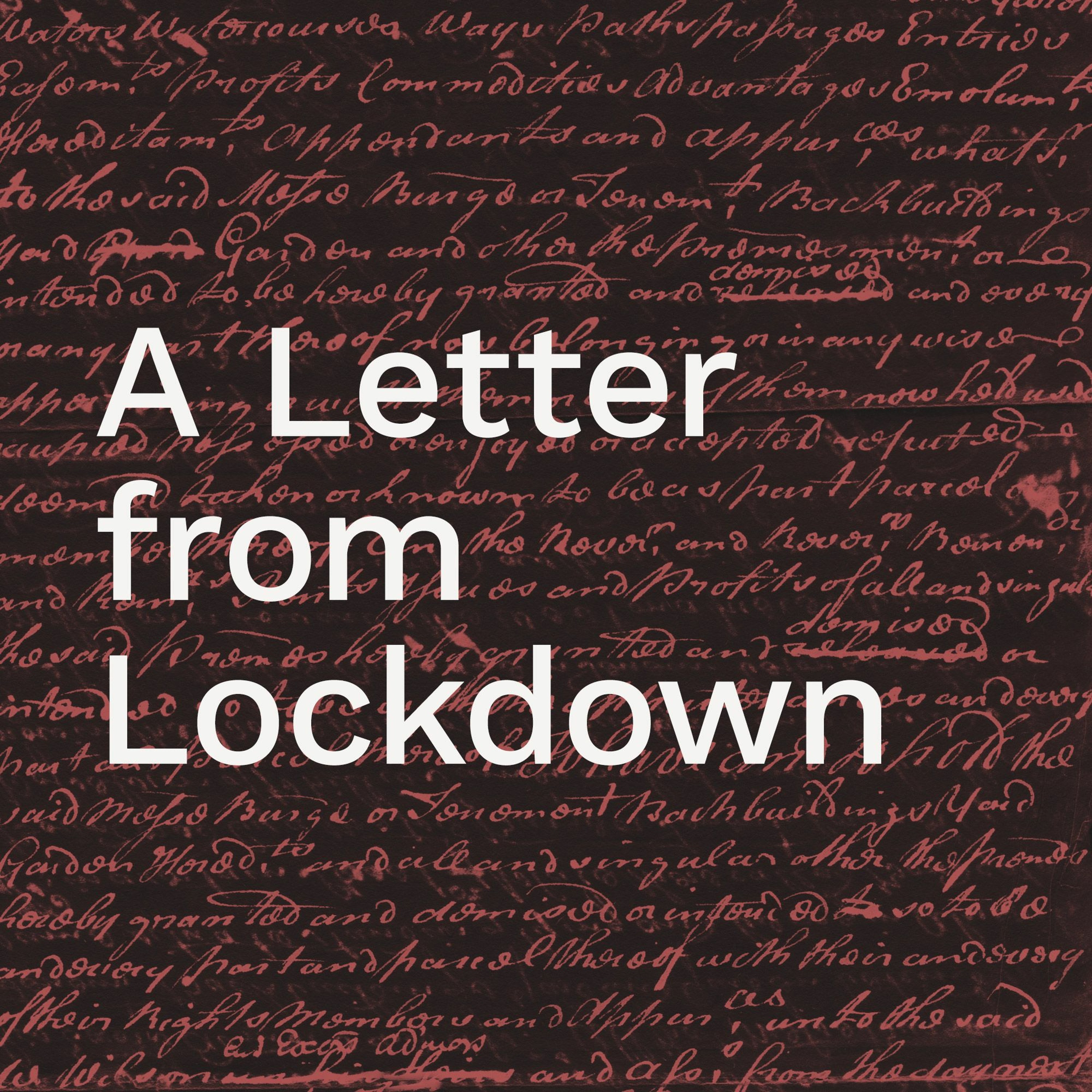 'A Letter From Lockdown' / Neil Dawson