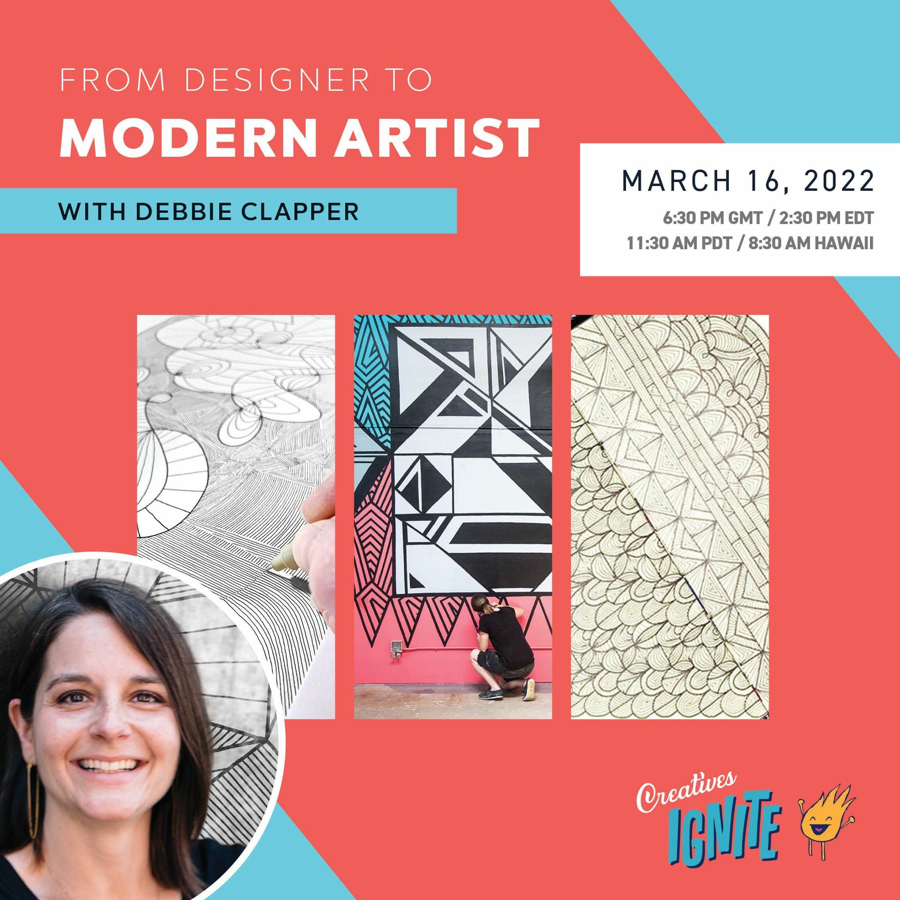 From Designer to Modern Artist with Debbie Clapper episode artwork