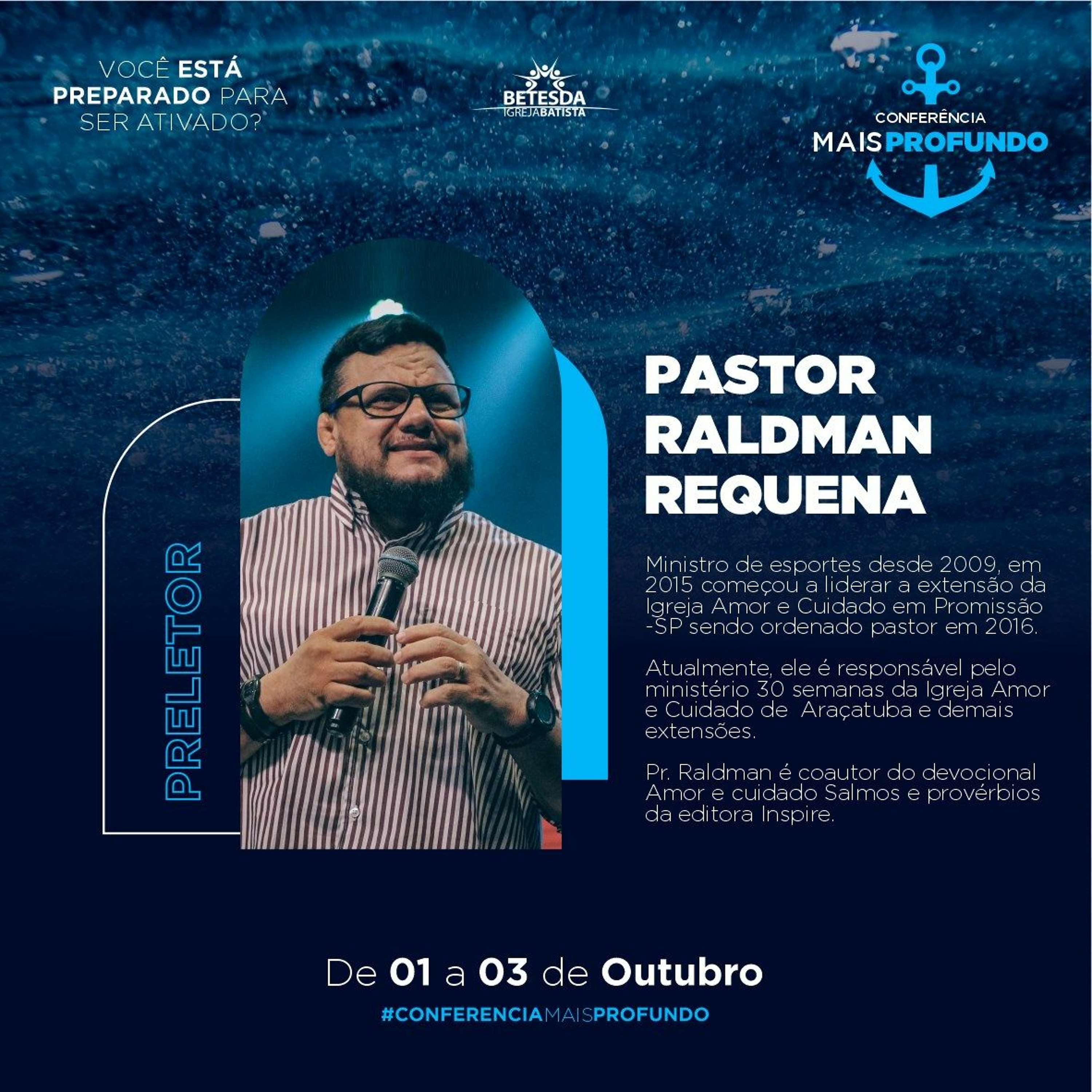 3. Conferência Mais Profundo | Pr. Raldman Requena - 03.10.2021 | Manhã 10h episode artwork