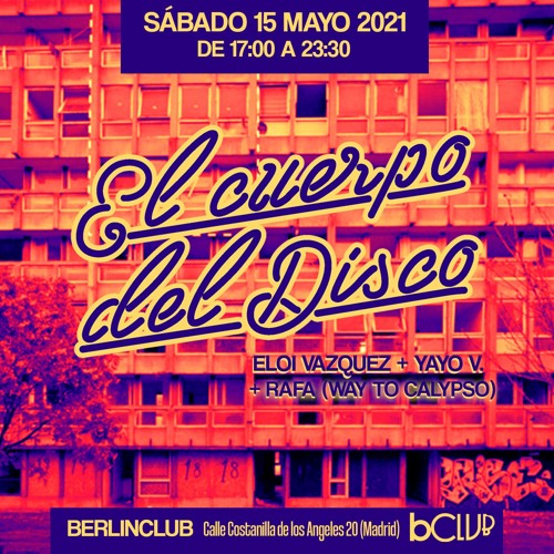 Rafa at El cuerpo Del Disco (berlínClub, Madrid)