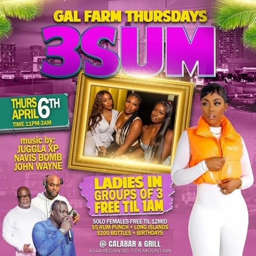AUDIO BY: HITMAN SOUND SYSTEM/ GAL FARM THURSDAYS 3SUM