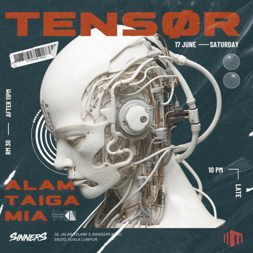Modulus pres. Tensor feat. Alam @ Sinners KL, June 2023