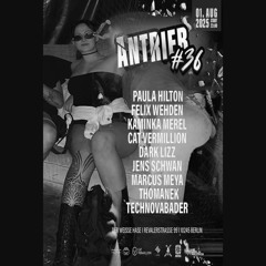 #ANTRIEB #36 | Volume Berlin Records @Der Weiße Hase (01.08.2025)