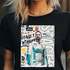 Denny Hamlin Collects Another Stage Win In 2024 Nascar Poster Shirt