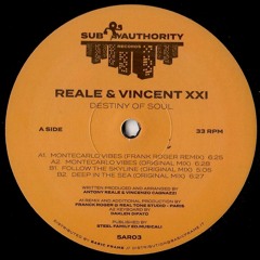 SAR03 / Reale & Vincent XXI - Destiny Of Soul