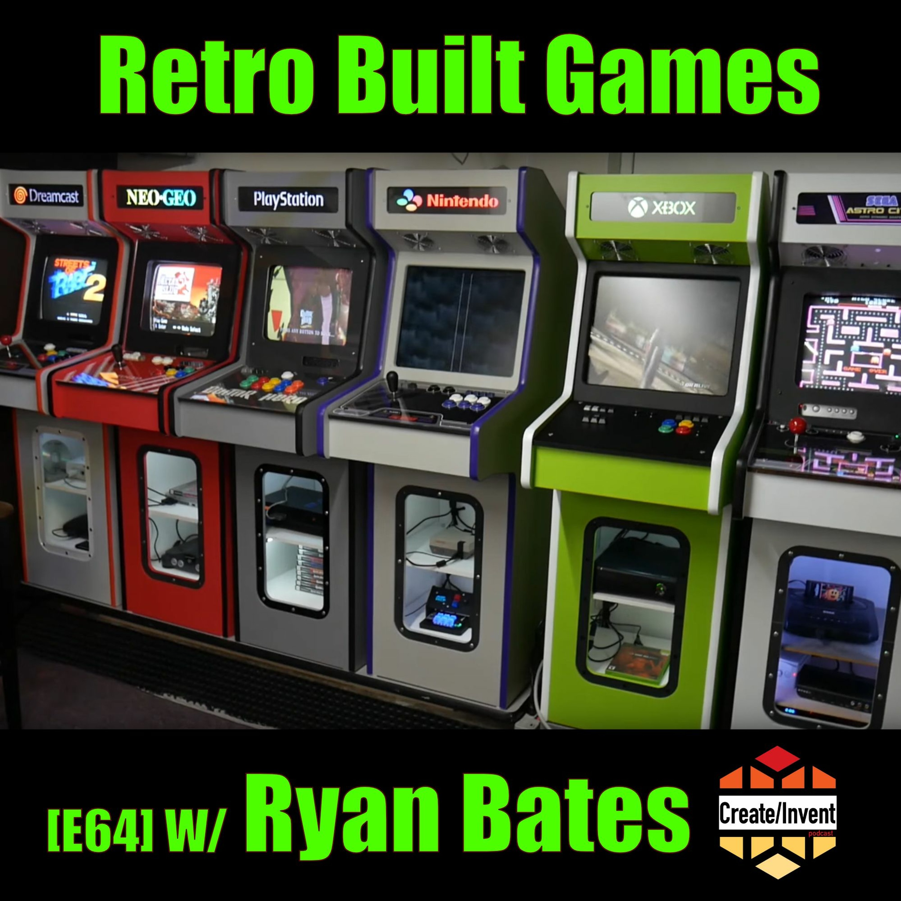 [E:64] Retro Built Games With Ryan Bates